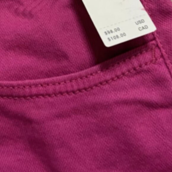 Brand New Pilcro Slouchy Frayed Denim Shorts - Picture 9 of 10